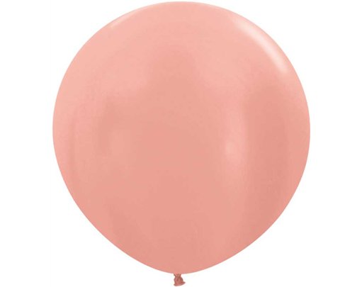 3PK 24in METALLIC ROSE GOLD SEMPERTEX (20012078)