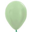 100PK 5in SATIN GREEN SEMPERTEX