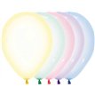 100PK 5in CRYSTAL PASTEL ASST SEMPERTEX
