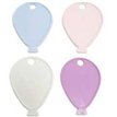 ASST SOFT PASTEL BALLOON SHAPED WEIGHTS 100S