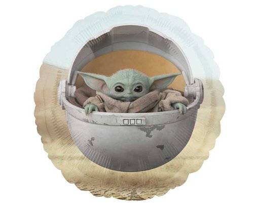 18in MANDALORIAN THE CHILD FOIL BALLOON