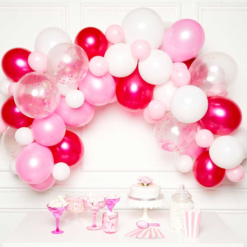 70PC PINK BALLOON GARLAND KIT