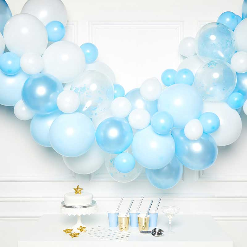70PC BLUE BALLOON GARLAND KIT