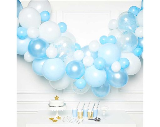 70PC BLUE BALLOON GARLAND KIT