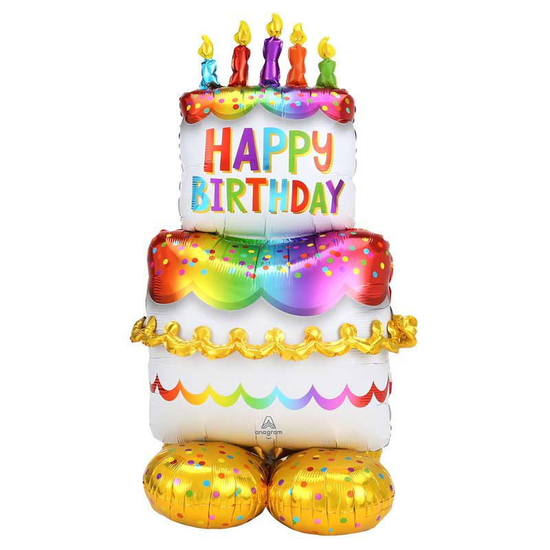 BIRTHDAY CAKE AIRLOONZ