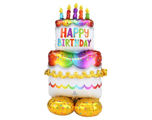 BIRTHDAY CAKE AIRLOONZ