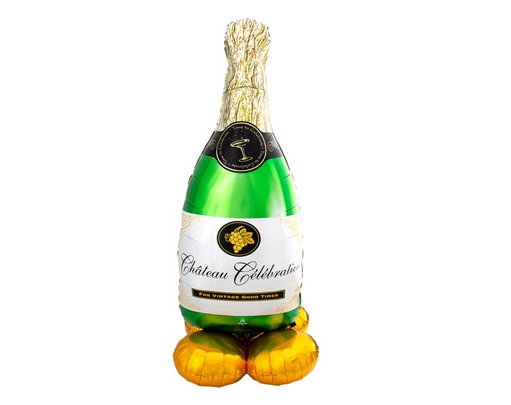 BUBBLY WINE BOTTLE AIRLOONZ