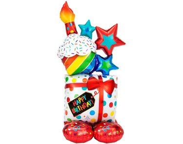 STACKED BIRTHDAY ICONS AIRLOONZ