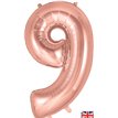 34in NUMBER 1 SILVER JUMBO FOIL