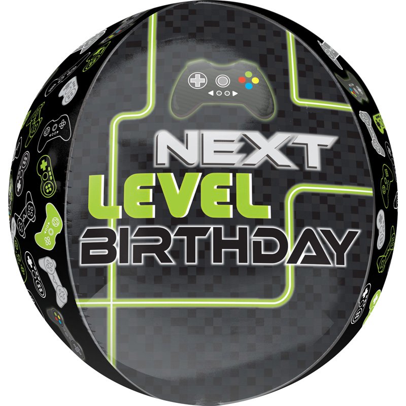 15in LEVEL UP BIRTHDAY ORBZ