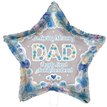 18in DAD REMEMBRANCE FOIL BALLOON