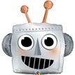 35in ROBOT HEAD FOIL SHAPE