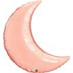 35in ROSE GOLD PLAIN FOIL CRESCENT MOON