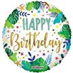 18in BIRTHDAY JUNGLE ECO ONE FOIL BALLOON