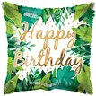 18in BIRTHDAY FOLIAGE ECO ONE FOIL BALLOON