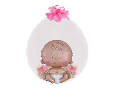 18in CRYSTAL CLEAR STUFFER BALLOON 25S  (20002457)