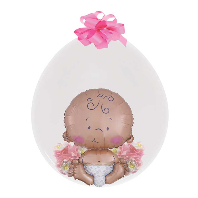 18in CRYSTAL CLEAR STUFFER BALLOON 25S  (20002457)