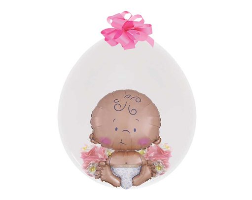 18in CRYSTAL CLEAR STUFFER BALLOON 25S  (20002457)