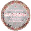 18in GRANDMA REMEMBRANCE FOIL BALLOON