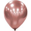 50PK 11in PLATINUM ROSE GOLD GLOBOS LATEX