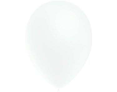 100PK 5in FASHION SOLID WHITE DECOTEX