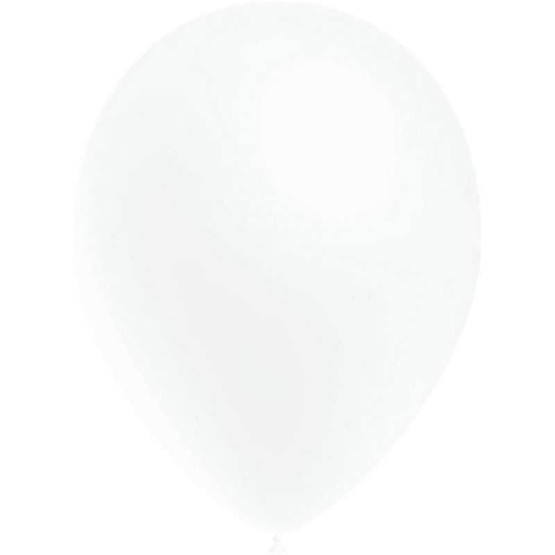 100PK 5in FASHION SOLID WHITE DECOTEX