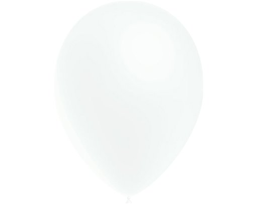100PK 5in FASHION SOLID WHITE DECOTEX