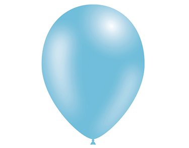 100PK 5in FASHION SOLID LIGHT BLUE DECOTEX
