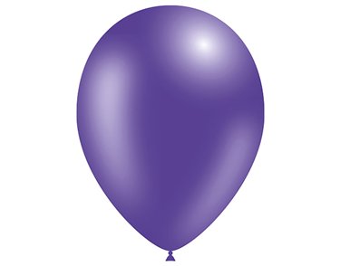 100PK 5in FASHION SOLID PURPLE DECOTEX