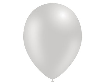 100PK 5in METALLIC SILVER DECOTEX