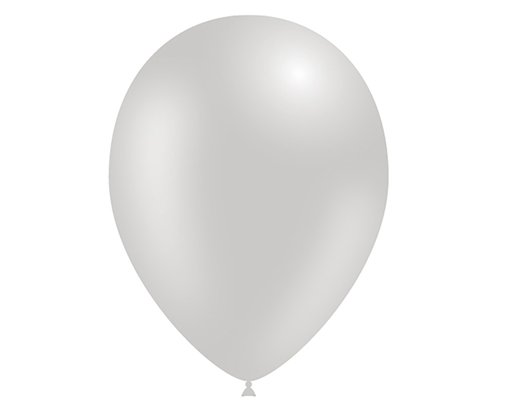 100PK 5in METALLIC SILVER DECOTEX