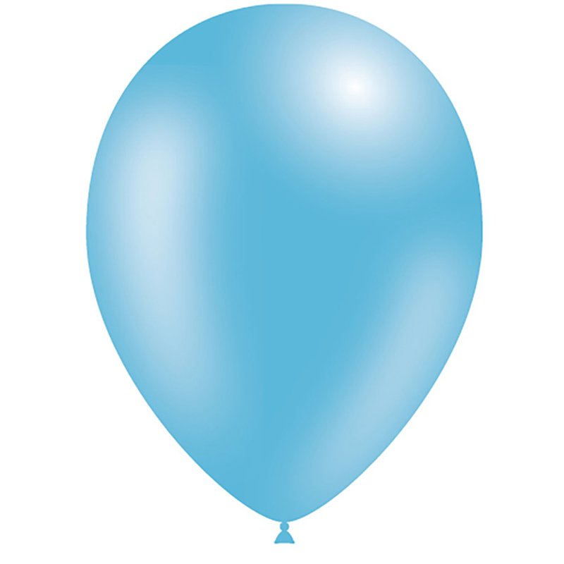 100PK 5in METALLIC LIGHT BLUE DECOTEX