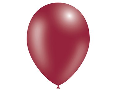 100PK 5in METALLIC BURGUNDY DECOTEX