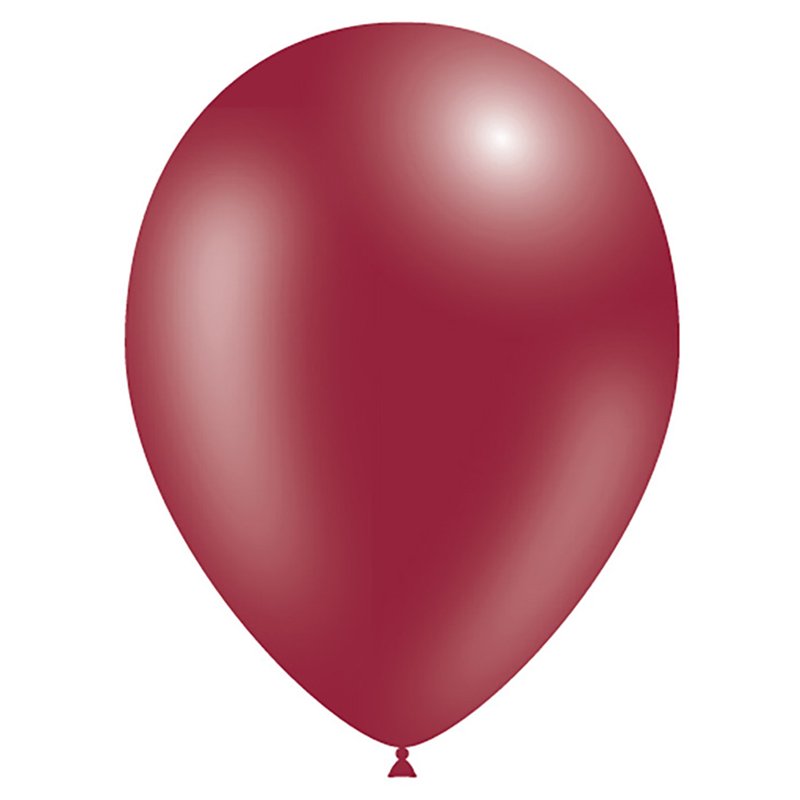 100PK 5in METALLIC BURGUNDY DECOTEX