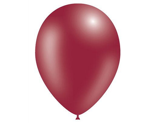 100PK 5in METALLIC BURGUNDY DECOTEX