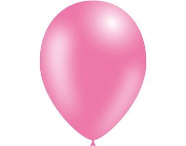 50PK 11in FASHION SOLID BUBBLE GUM PINK DECOTEX