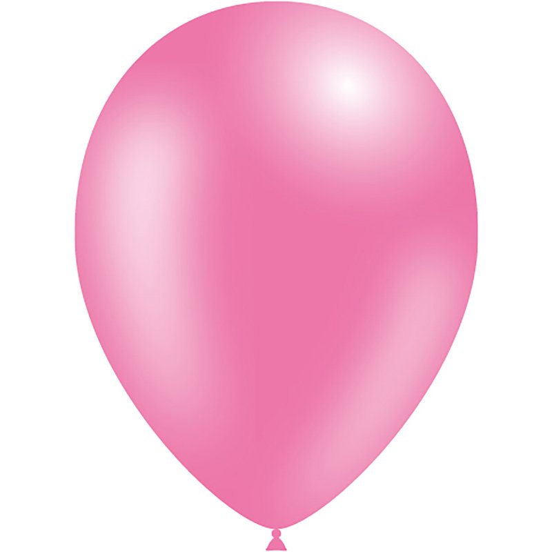 50PK 11in FASHION SOLID BUBBLE GUM PINK DECOTEX