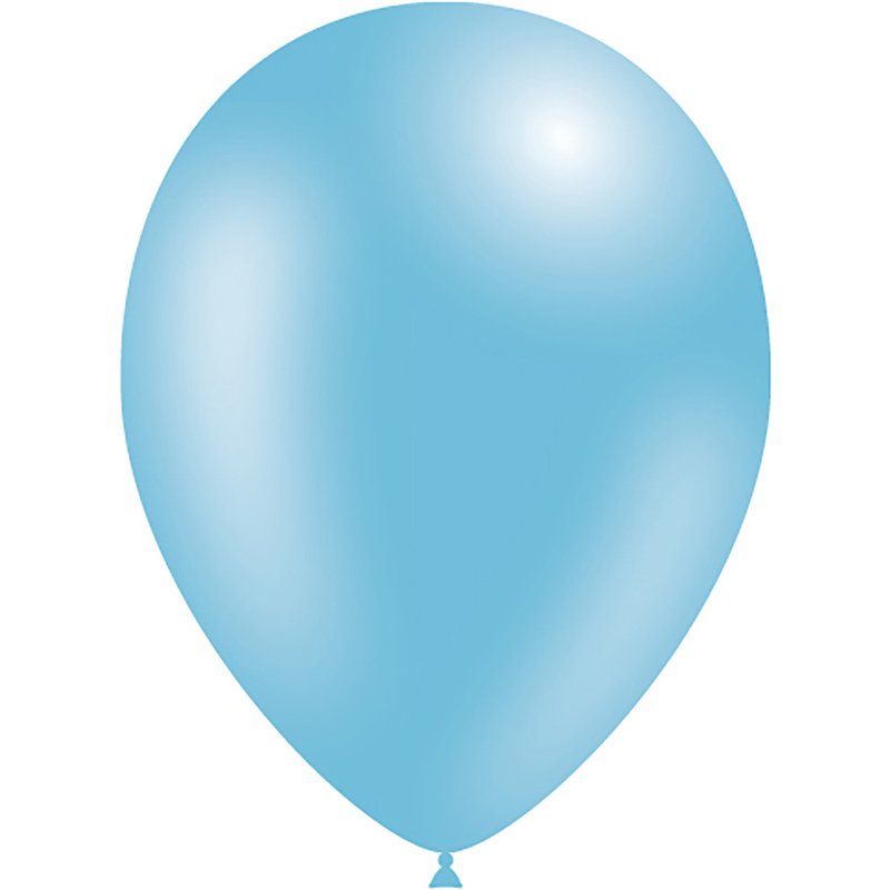 50PK 11in FASHION SOLID LIGHT BLUE DECOTEX