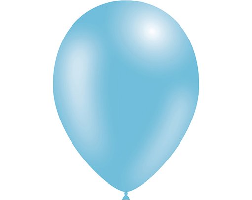 50PK 11in FASHION SOLID LIGHT BLUE DECOTEX