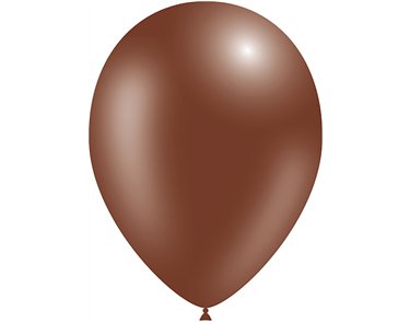 50PK 11in FASHION SOLID CHOCOLATE DECOTEX