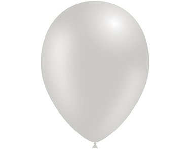 50PK 11in METALLIC SILVER DECOTEX