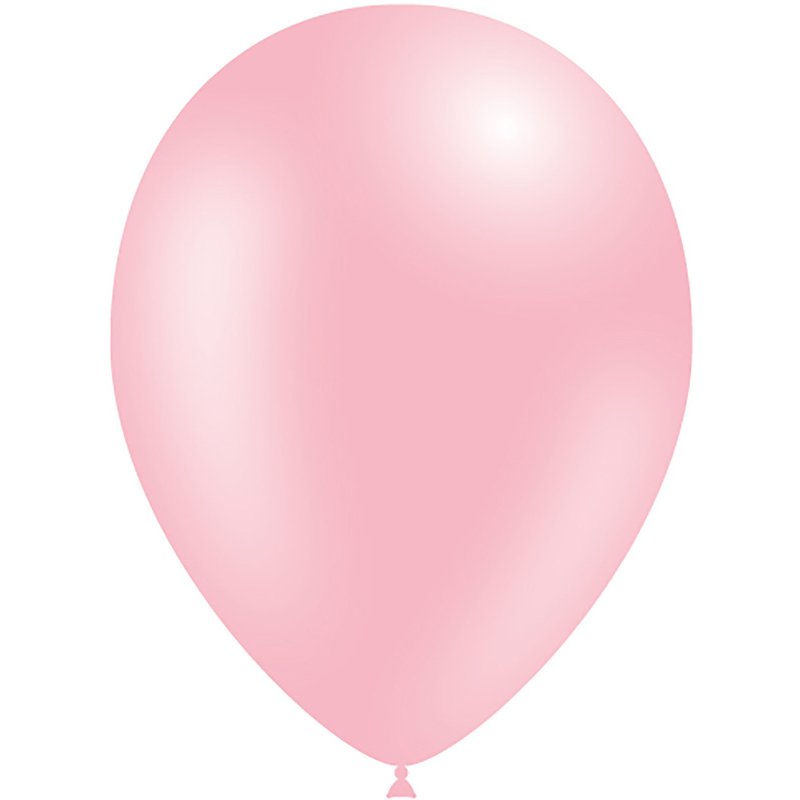 50PK 11in METALLIC LIGHT PINK DECOTEX