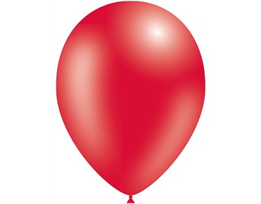 50PK 11in METALLIC RED DECOTEX