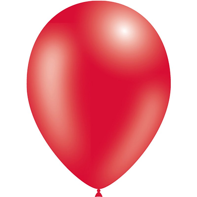 50PK 11in METALLIC RED DECOTEX