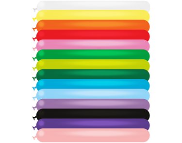 100PK 260 FASHION SOLID ASSORTED MODELLING DECOTEX