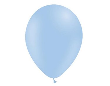 100PK 5in MATTE PASTEL BLUE DECOTEX