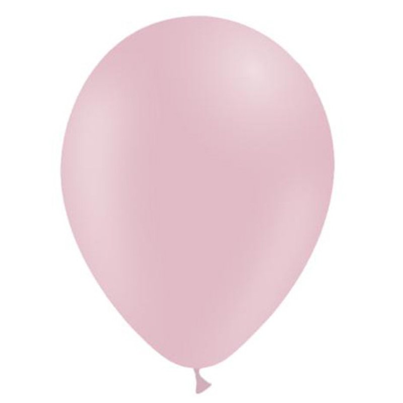 100PK 5in MATTE PASTEL PINK DECOTEX
