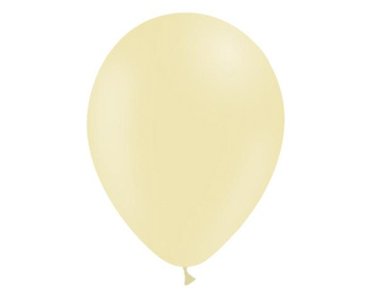 100PK 5in MATTE PASTEL YELLOW DECOTEX