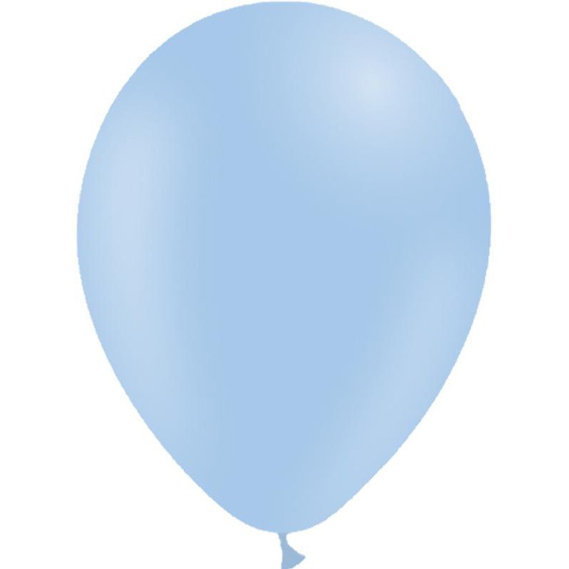 50PK 11in MATTE PASTEL BLUE DECOTEX