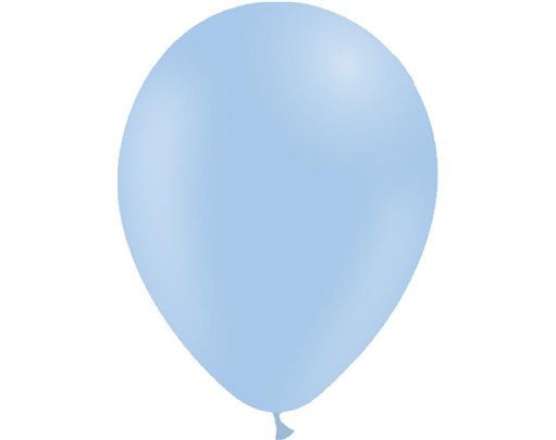 50PK 11in MATTE PASTEL BLUE DECOTEX